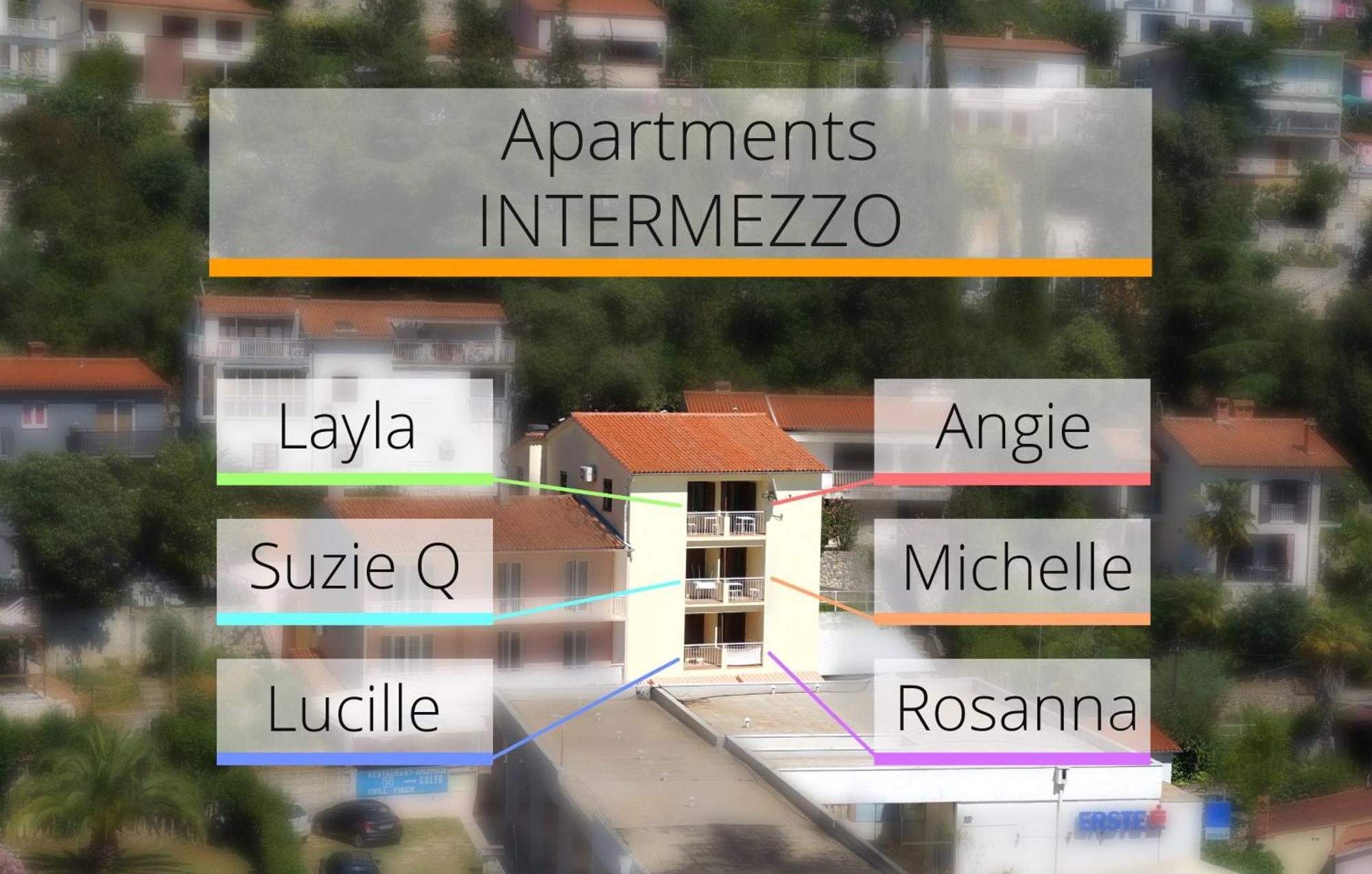 Apartment Lucille - Intermezzo in center of Rabac Esterno foto